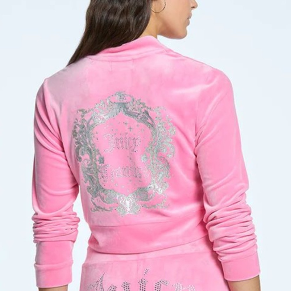Juicy couture hot hot cropped jacket